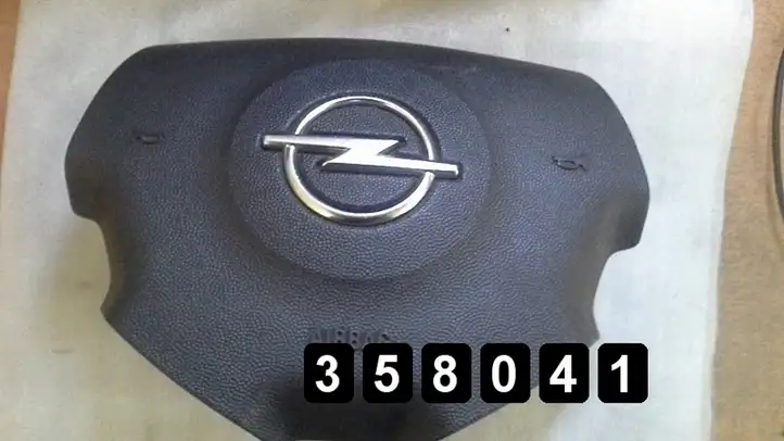 Opel Vectra C (2002 - 2005) 09186917 Подушка безопасности руля — фото 1