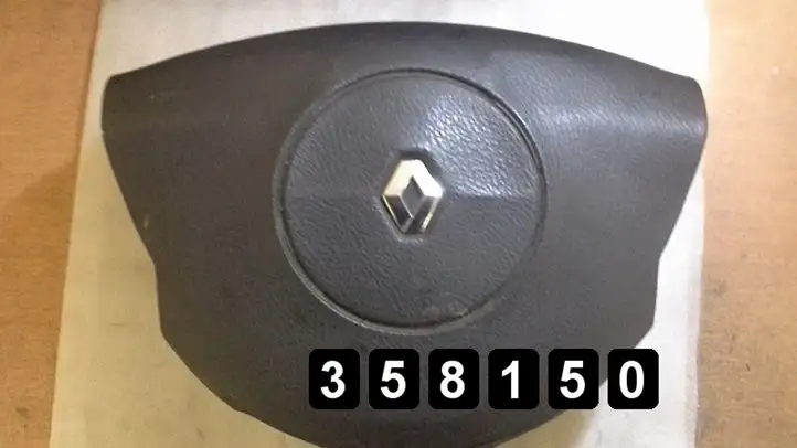 Renault Laguna II (2001 - 2005) 8200071203b Подушка безопасности руля — фото 1