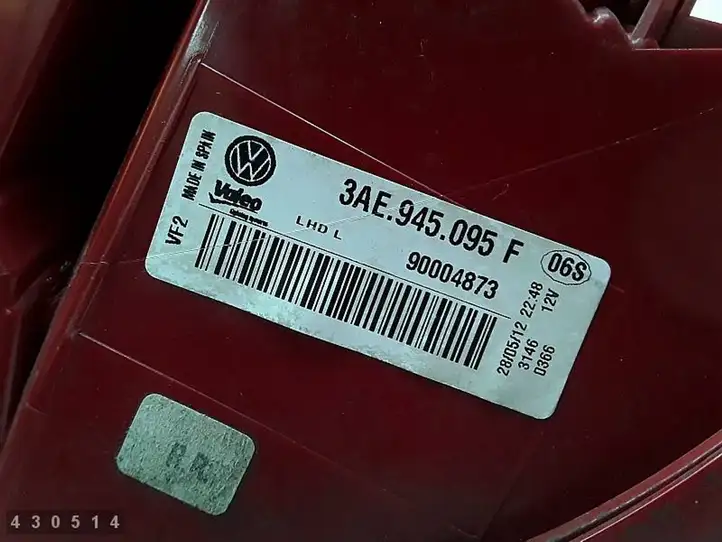 Volkswagen PASSAT B7 (2011 - 2014) 3AE945095F Задний фонарь в кузове — фото 2