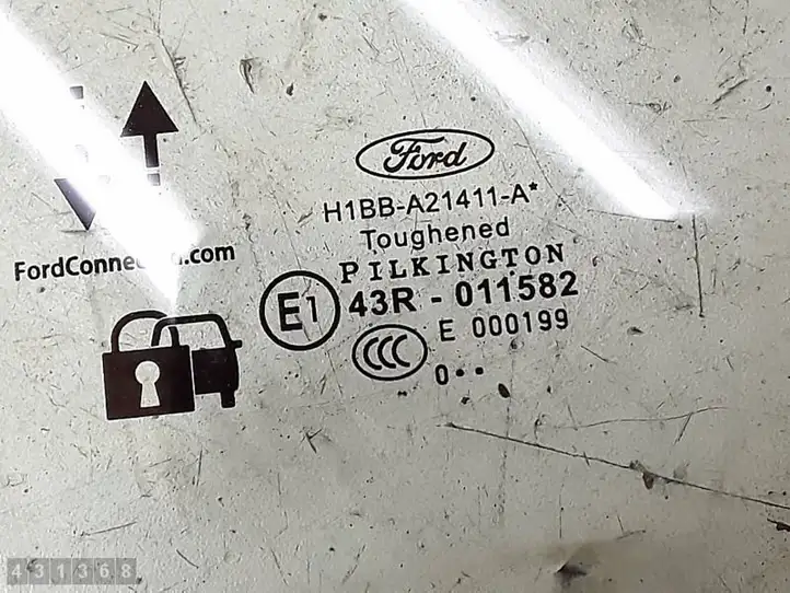 Ford Fiesta (2017 - ) H1BBA21411A Стекло передней двери — фото 1