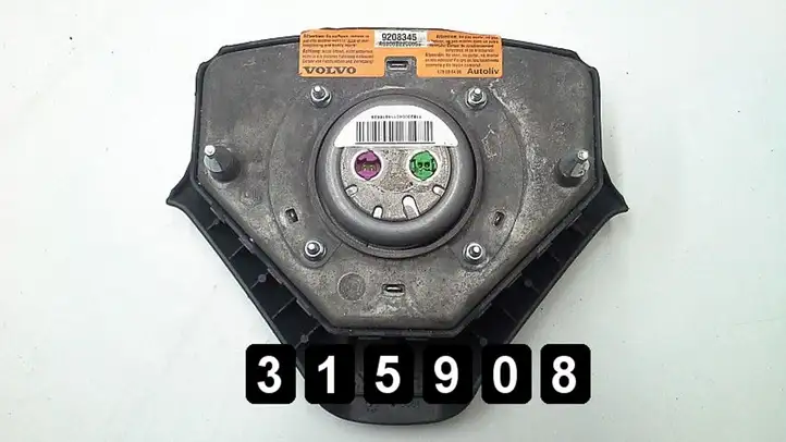 Volvo S60 (2000 - 2004) 570606400 Подушка безопасности руля — фото 2