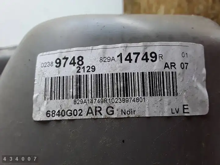 Renault Zoe (2012 - ) 829A14749R Обшивка задней двери — фото 6