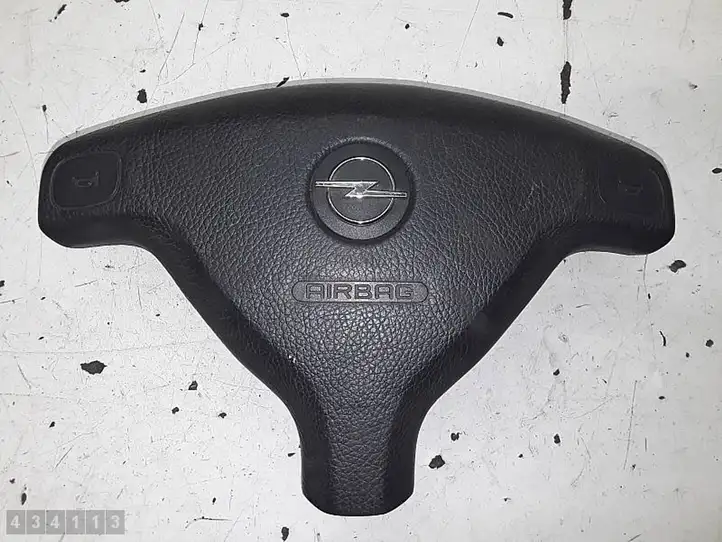 Opel Astra G (1998 - 2004) 90437570 Подушка безопасности руля — фото 4