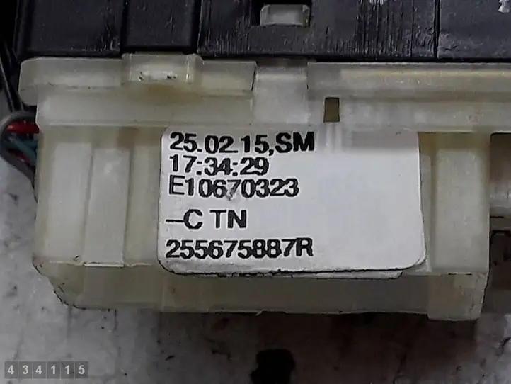 Renault Clio IV (2012 - 2019) 255675887R Переключатель стеклоочистителей — фото 6