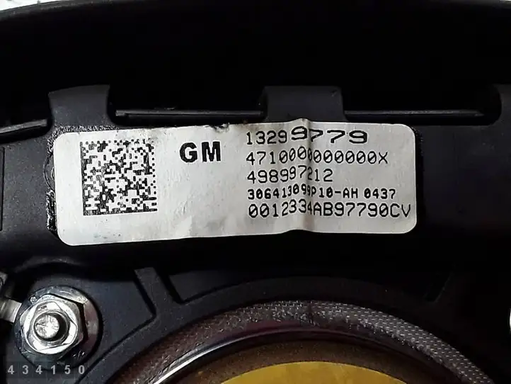 Opel Astra J (2009 - 2012) 13299779 Подушка безопасности руля — фото 4