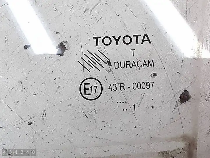 Toyota Verso (2009 - 2012) E1743R00097 Стекло задней двери — фото 2