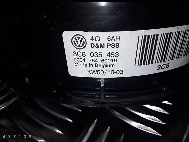 Volkswagen PASSAT CC (2008 - 2012) 3C8035453 Динамики задних дверей — фото 4