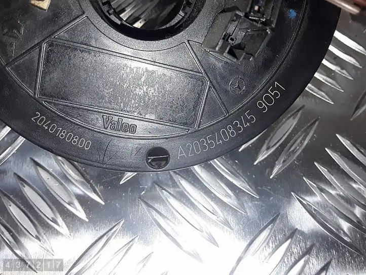 Mercedes-Benz C W203 (2000 - 2007) A2035408345 Контактное кольцо SRS — фото 2