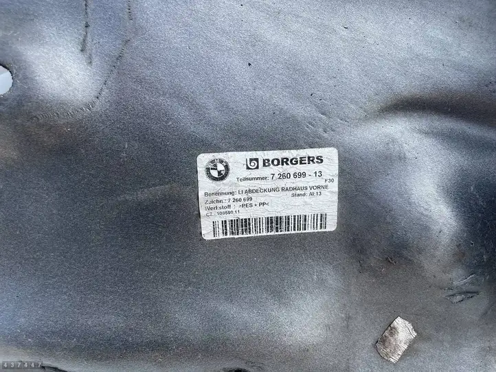 BMW 3 F30 F35 F31 (2012 - 2018) 7260699 Подкрылок колесной арки — фото 2