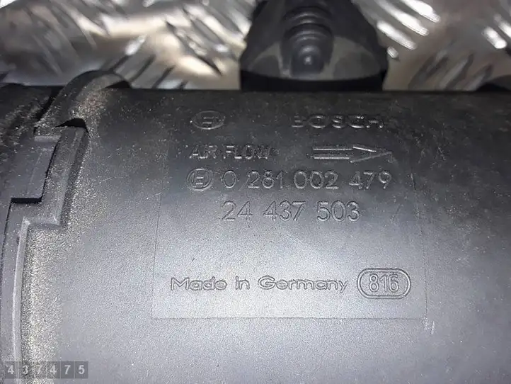 Opel Vectra B (1999 - 2002) 0281002479 Датчик массового расхода воздуха — фото 4