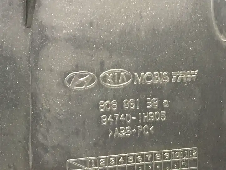 Kia Ceed (2010 - 2012) 847401H905 Отделка блока климат-контроля — фото 4