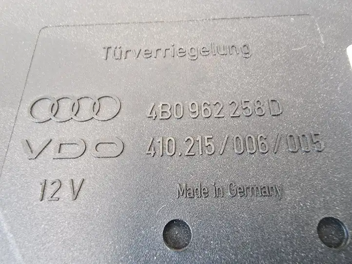 Audi A6 S6 C5 4B (2001 - 2004) 4B0962258D Модуль комфорта — фото 3