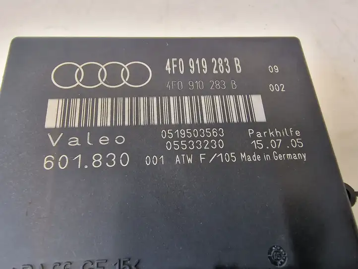 Audi A6 S6 C6 4F (2004 - 2008) 4F0919283B Блок управления парктрониками — фото 4