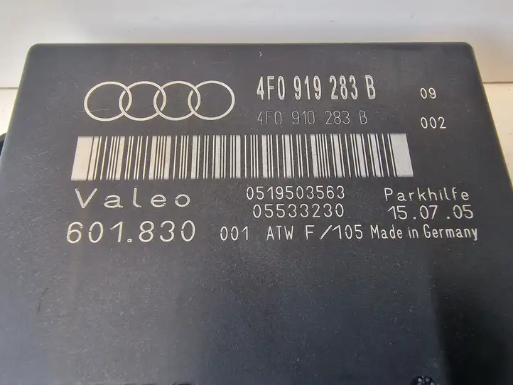 Audi A6 S6 C6 4F (2004 - 2008) 4F0919283B Блок управления парктрониками — фото 5