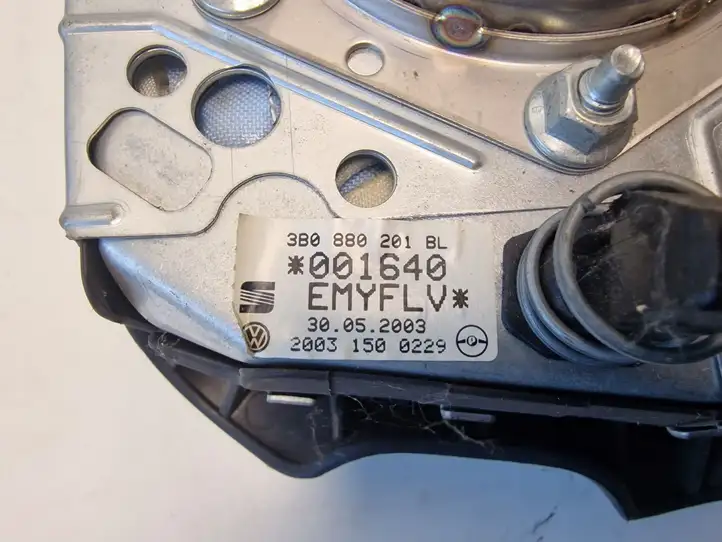 Volkswagen Sharan (2003 - 2010) 3B0880201BL Подушка безопасности руля — фото 3