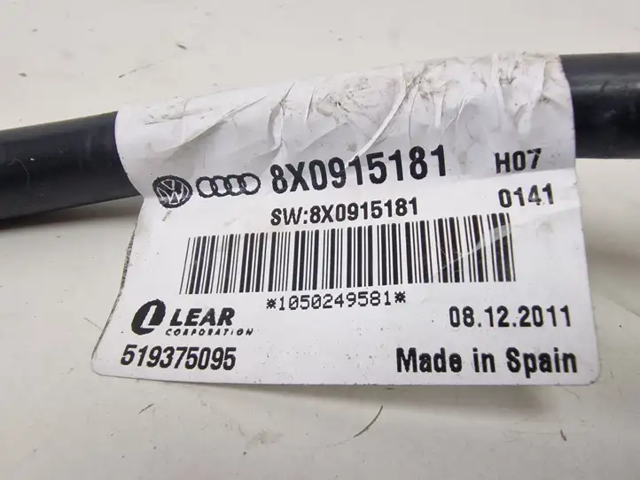 Audi A6 C7 (2011 - 2014) 8X0915181 Минусовой провод аккумулятора — фото 3
