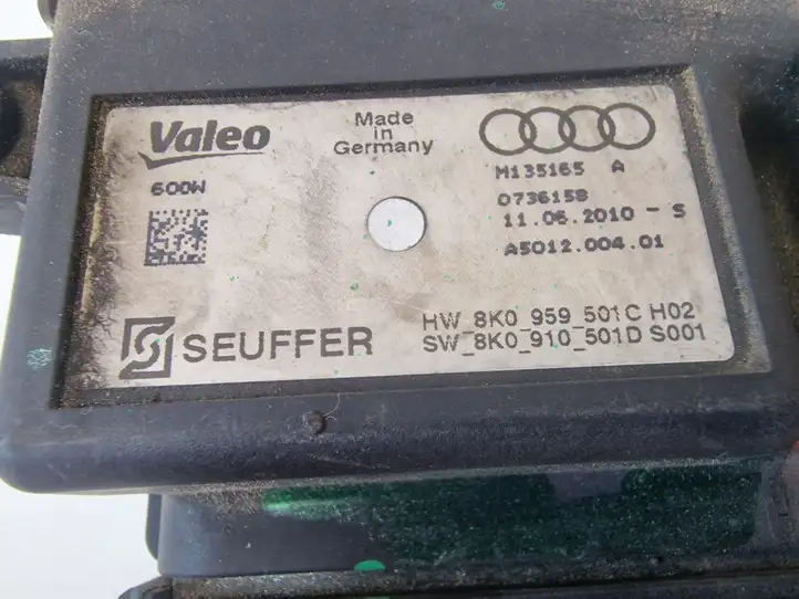 Audi A4 S4 B8 8K (2007 - 2011) 8K0959501C Реле вентилятора охлаждения — фото 7