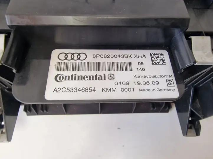 Audi A3/S3 8P (2008 - 2013) 8P0820043BK Блок управления климат-контролем — фото 3