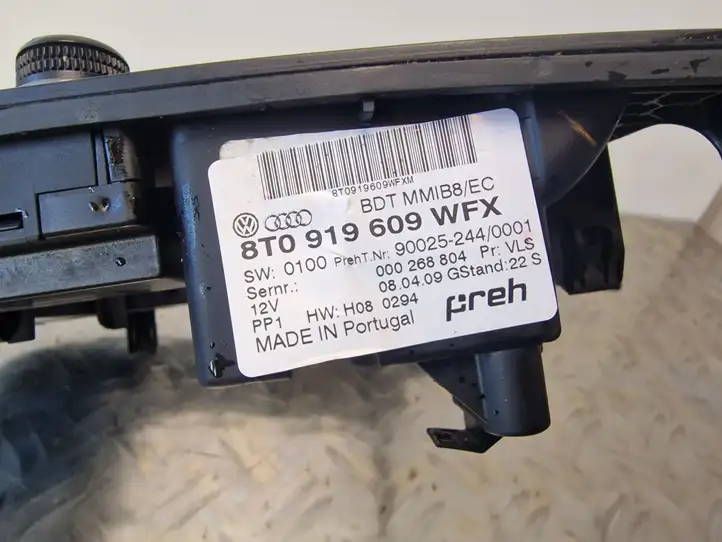 Audi A4 S4 B8 8K (2007 - 2011) 8T0919609WFX Контроллер мультимедийной системы — фото 3