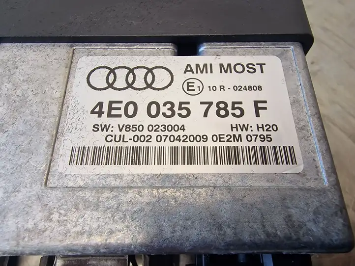 Audi A4 S4 B8 8K (2007 - 2011) 4E0035785F Блок MMI — фото 4