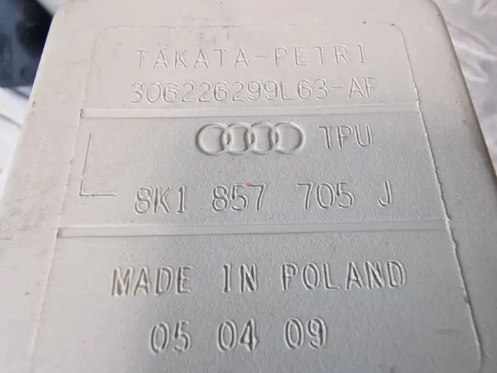 Audi A4 S4 B8 8K (2007 - 2011) 8K1857705J Передний ремень безопасности — фото 2