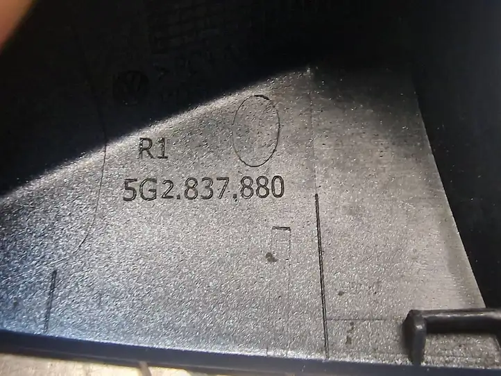 Volkswagen Golf VII (2013 - 2019) 5G2837880 Накладка ручки двери — фото 3