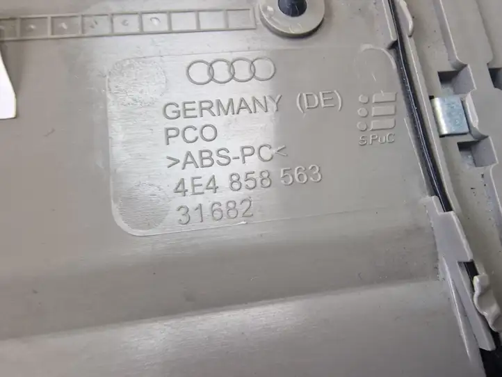 Audi A8 S8 D3 4E (2005 - 2007) 4E4858563 Прочие детали салона — фото 2
