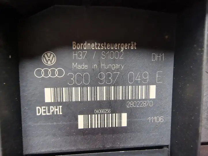 Seat Altea (2004 - 2009) 3C0937049E Модуль комфорта — фото 3
