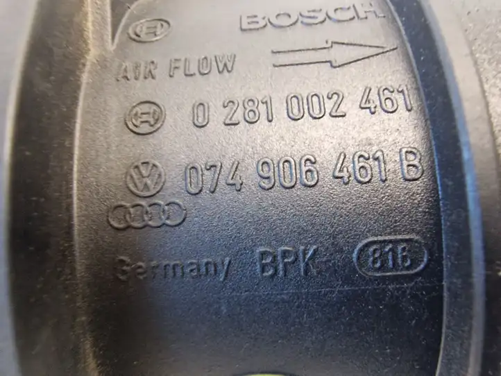 Volkswagen PASSAT B6 (2005 - 2010) 074906461BX Датчик массового расхода воздуха — фото 3