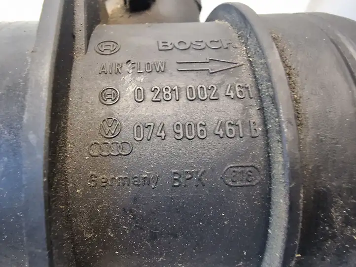 Audi A4 S4 B6 8E 8H (2000 - 2006) 074906461B Датчик массового расхода воздуха — фото 3