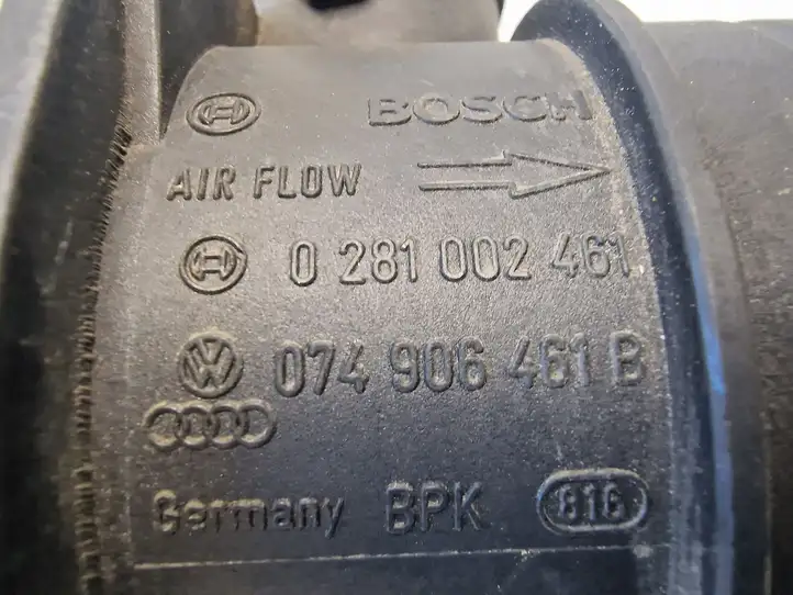Volkswagen PASSAT B6 (2005 - 2010) 074906461B Датчик массового расхода воздуха — фото 2
