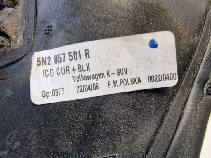 Volkswagen Tiguan (2007 - 2011) 5N2857501R Боковое зеркало с электроприводом — фото 3
