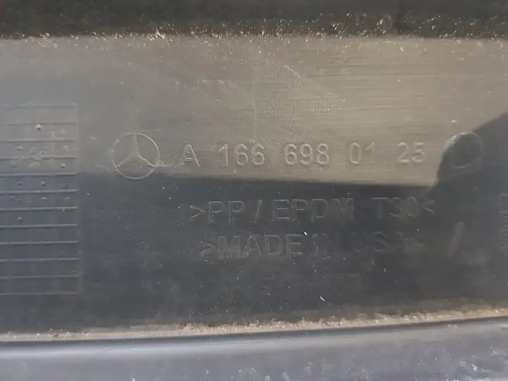 Mercedes-Benz ML W166 (2012 - 2017) A1666980125 Порог кузова — фото 3