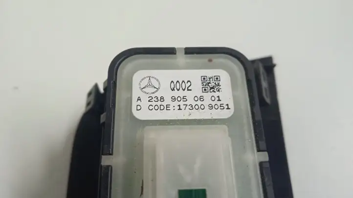 Mercedes-Benz E W238 (2017 - ) A2389050601 Блок кнопок стеклоподъемников — фото 3
