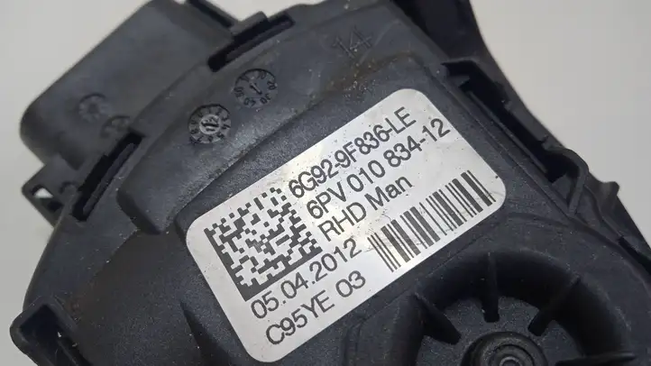 Ford Galaxy (2010 - 2015) 6G929F836LE Педаль акселератора — фото 3