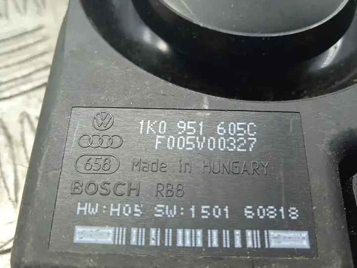 Audi A6 S6 C6 4F (2004 - 2008) 1K0951605C Сирена сигнализации — фото 3