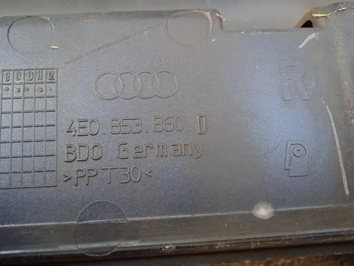 Audi A8 S8 D3 4E (2002 - 2005) 4E0853860D Порог кузова — фото 7