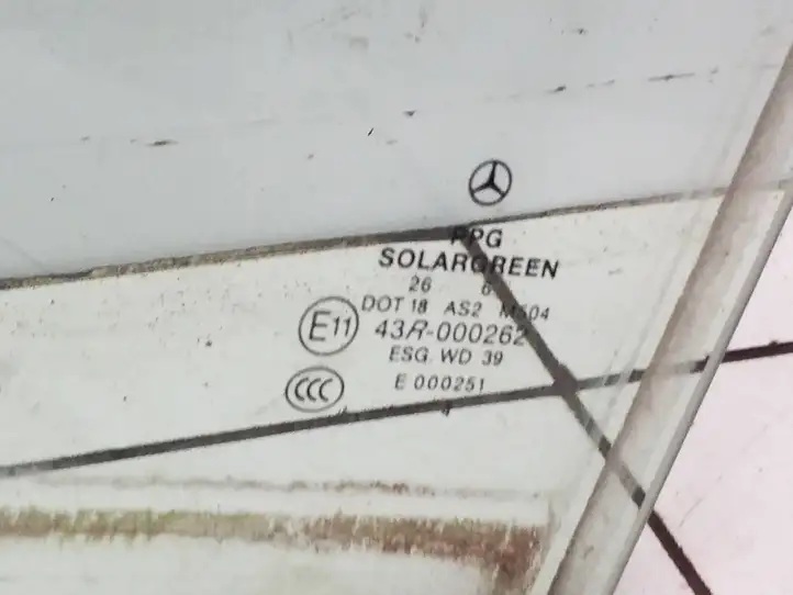 Mercedes-Benz R W251 (2005 - 2013) 43R000262 Стекло задней двери — фото 2
