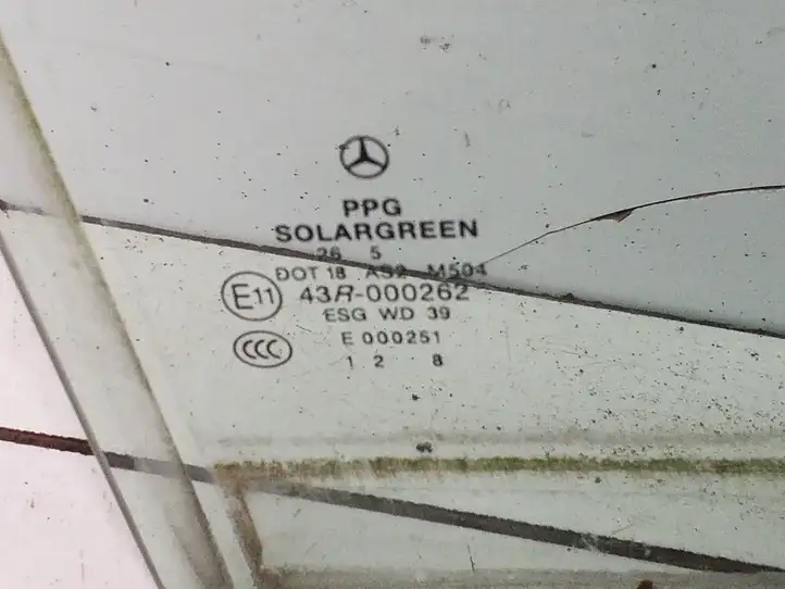 Mercedes-Benz R W251 (2005 - 2013) 43R000262 Стекло задней двери — фото 2