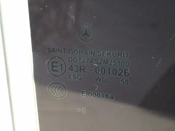 Mercedes-Benz CLS C218,X218 (2011 - 2017) E143R001026 Стекло задней двери — фото 2