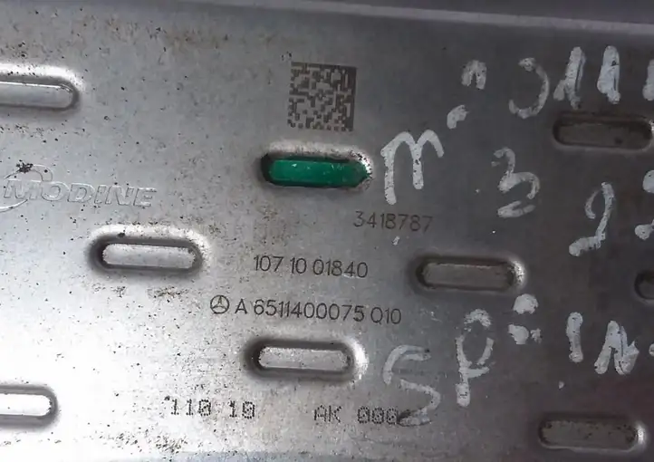 Mercedes-Benz Sprinter W906 (2006 - 2018) A6511400075Q10 Охладитель клапана EGR — фото 6