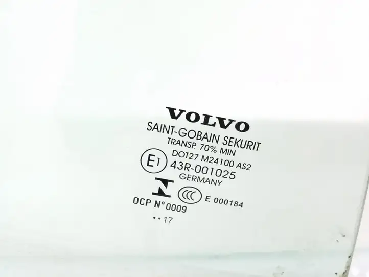 Volvo V60 (2013 - 2018) Стекло задней двери — фото 2