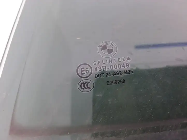 BMW 5 E60 E61 (2004 - 2010) 43R00049 Стекло задней двери — фото 2
