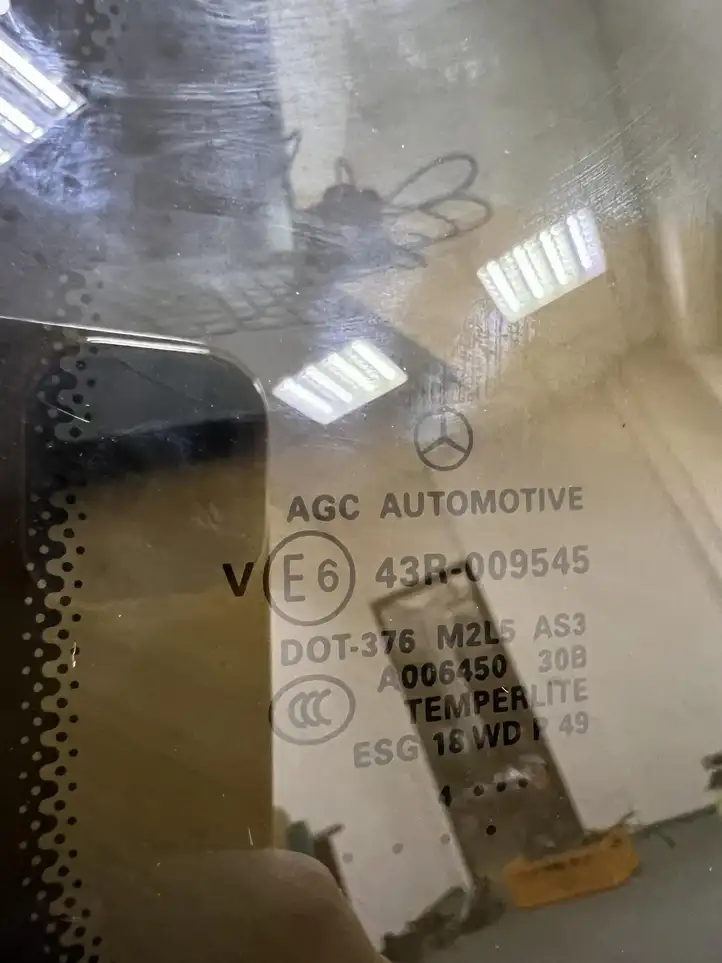 Mercedes-Benz GL X166 (2013 - 2019) A00645030B Стекло задней двери — фото 5
