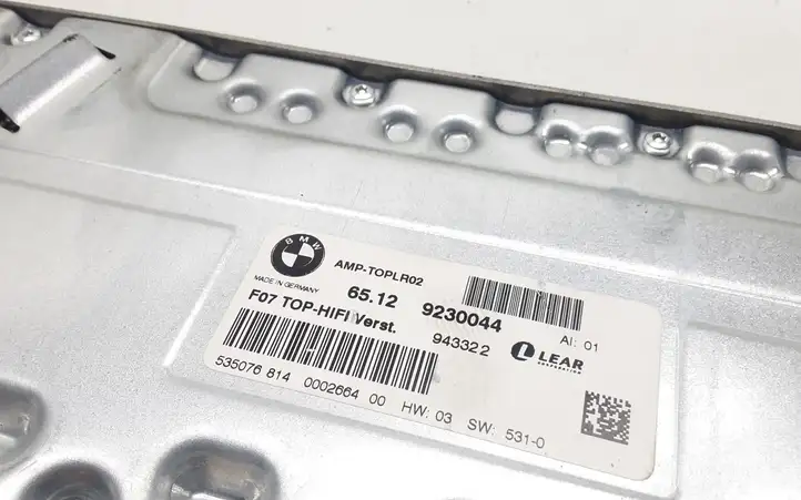 BMW 5 GT F07 (2010 - 2017) 9230044 Усилитель звука — фото 2