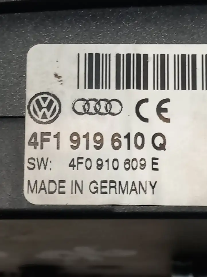 Audi A6 Allroad C6 (2006 - 2008) 4F1919610Q Контроллер мультимедийной системы — фото 3