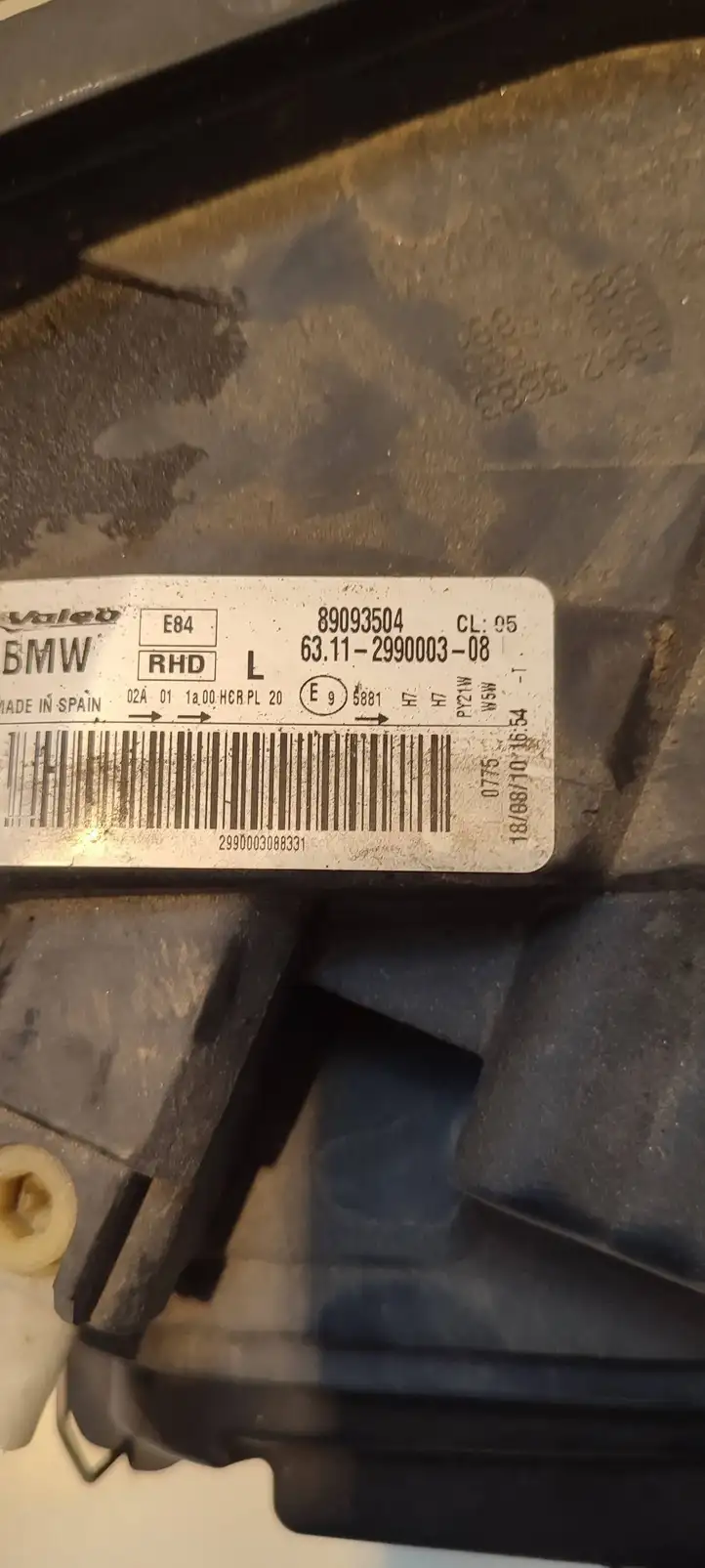 BMW X1 E84 (2009 - 2015) 2990003 Передняя фара — фото 2