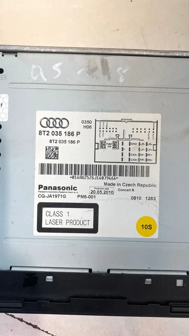 Audi Q5 SQ5 (2008 - 2012) 8T2035186P Магнитола / мультимедийная система — фото 5