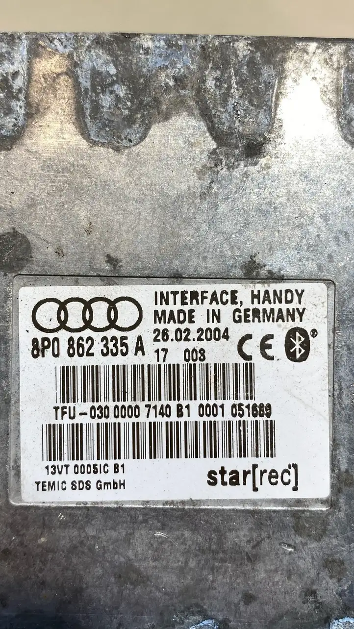 Audi A4 S4 B8 8K (2007 - 2011) 8P0862335A Bluetooth модуль — фото 4