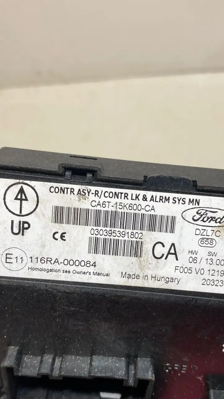 Ford Fiesta (2013 - 2017) 116RA000084 Модуль комфорта — фото 4